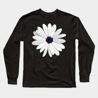 Low Poly African Daisy Long Sleeve T-Shirt